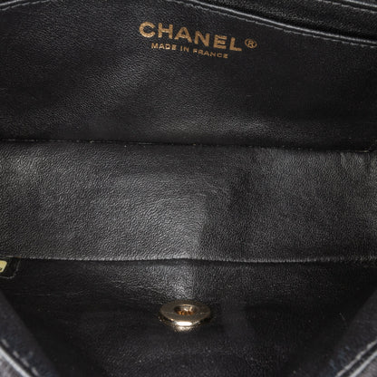 Chanel Mini Rectangular Classic Jersey Single Flap Black