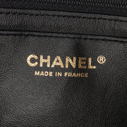 Chanel Mini Rectangular Classic Jersey Single Flap Black