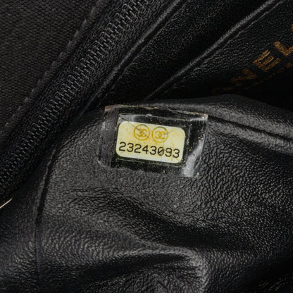 Chanel Mini Rectangular Classic Jersey Single Flap Black