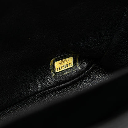 Chanel Jumbo Classic Caviar Single Flap Black