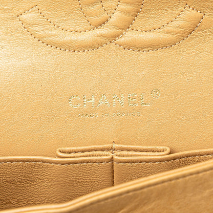 Chanel Medium Classic Lambskin Double Flap Brown