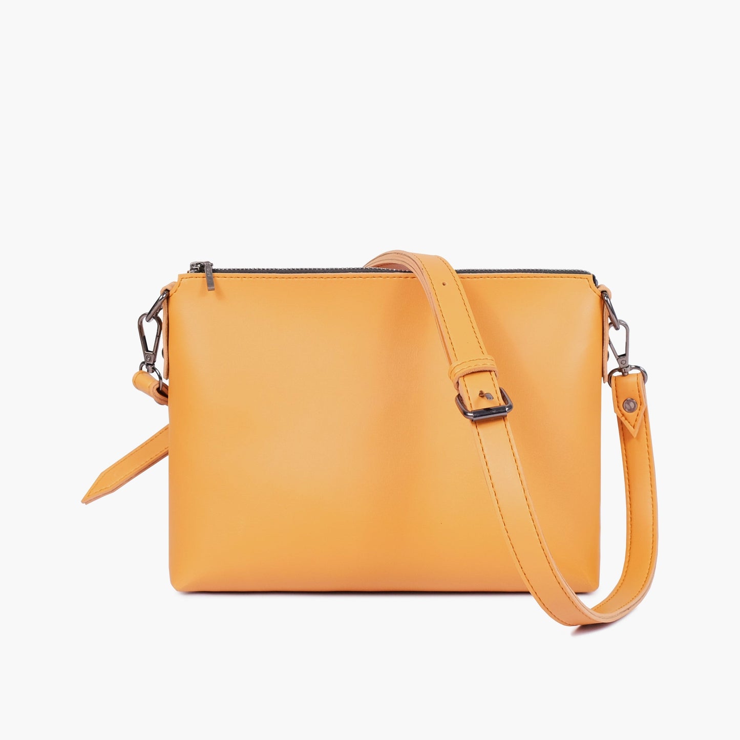 Mustard floral tote bag