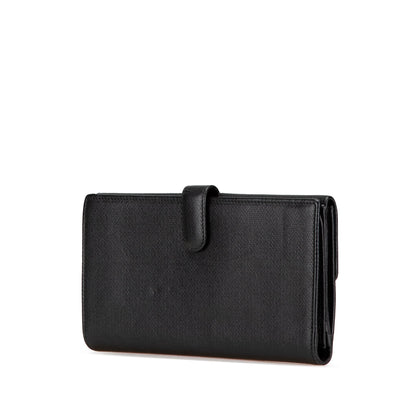 Chanel Calfskin CC Long Wallet Black