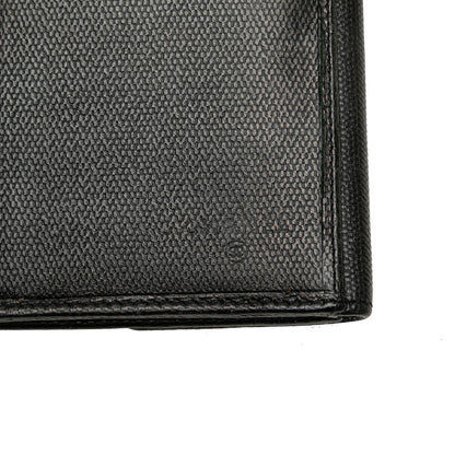 Chanel Calfskin CC Long Wallet Black