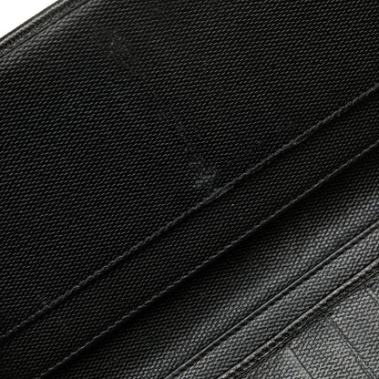 Chanel Calfskin CC Long Wallet Black
