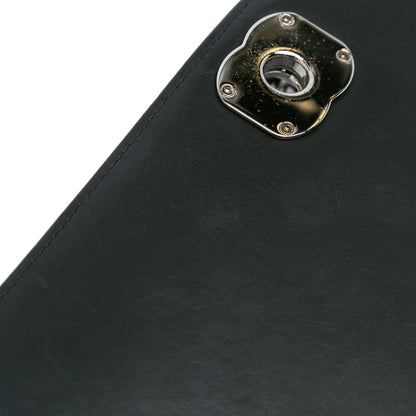 Chanel Medium Patent Coco Boy Flap Black