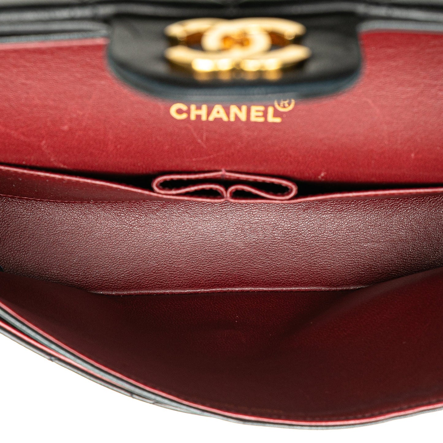 Chanel Medium Classic Lambskin Double Flap Black