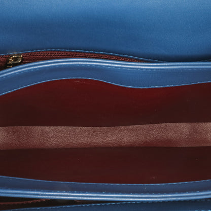Chanel Medium Lambskin Trendy CC Flap Blue