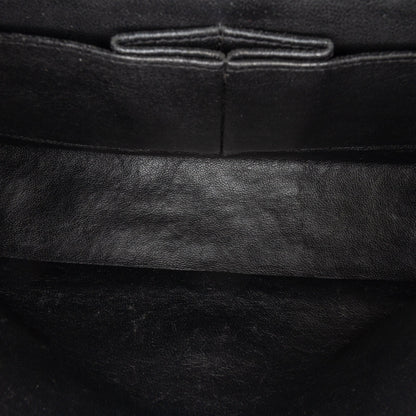 Chanel Medium Classic Patent Double Flap Black