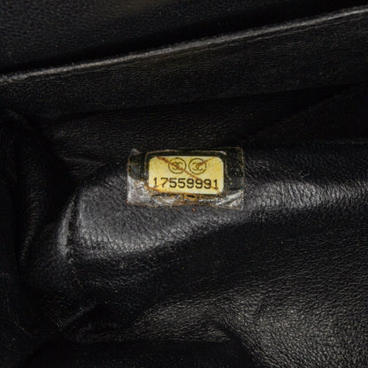 Chanel Medium Classic Patent Double Flap Black