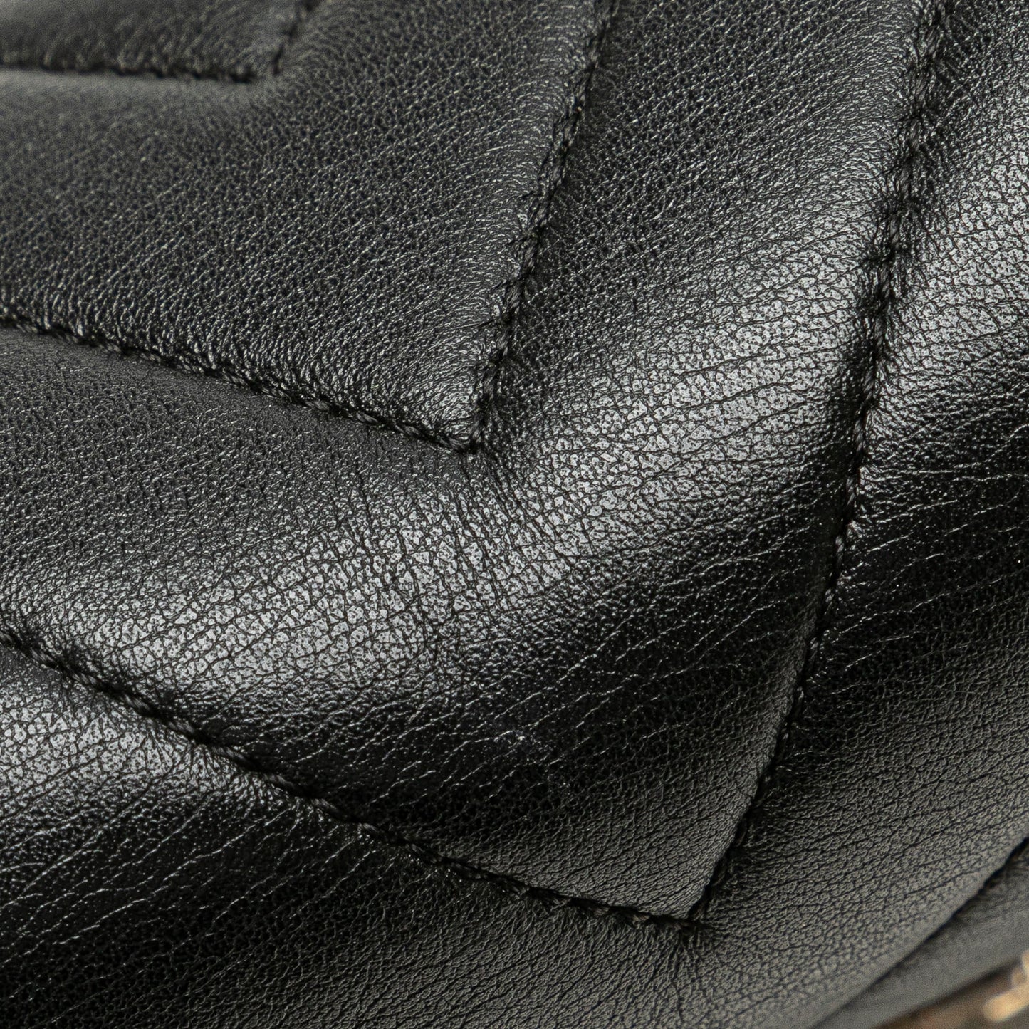Chanel Medium Calfskin Chevron Boy Flap Black