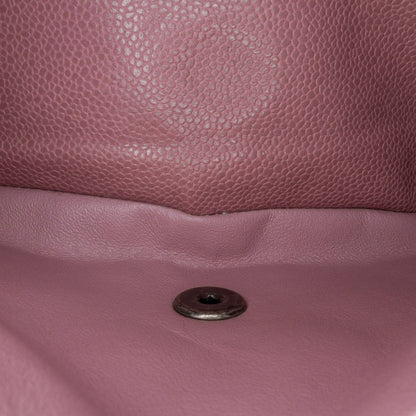 Chanel Jumbo Classic Caviar Double Flap Pink