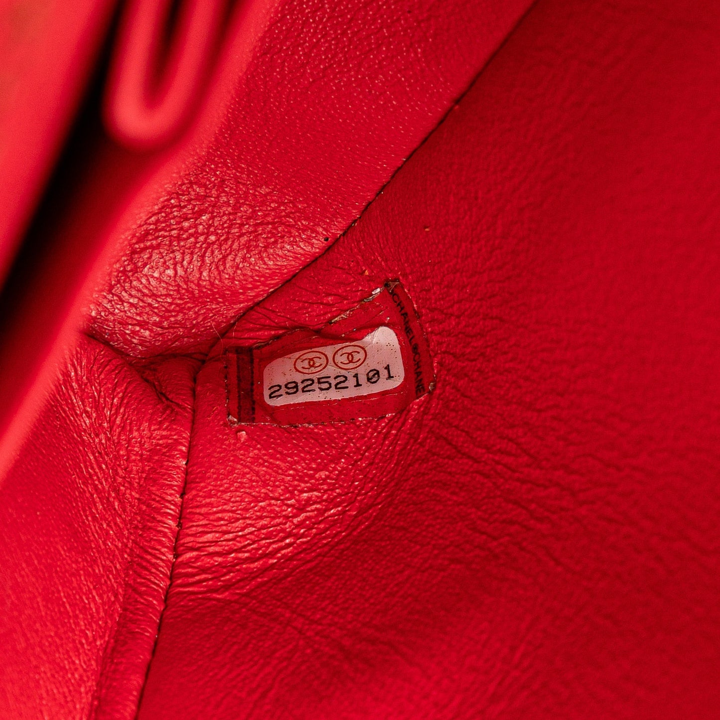 Chanel Medium Classic Caviar Double Flap Red