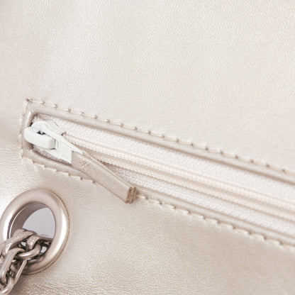 Chanel Reissue 2.55 Aged Calfskin Double Flap 226 Silver