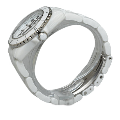 Chanel J12 Watch White
