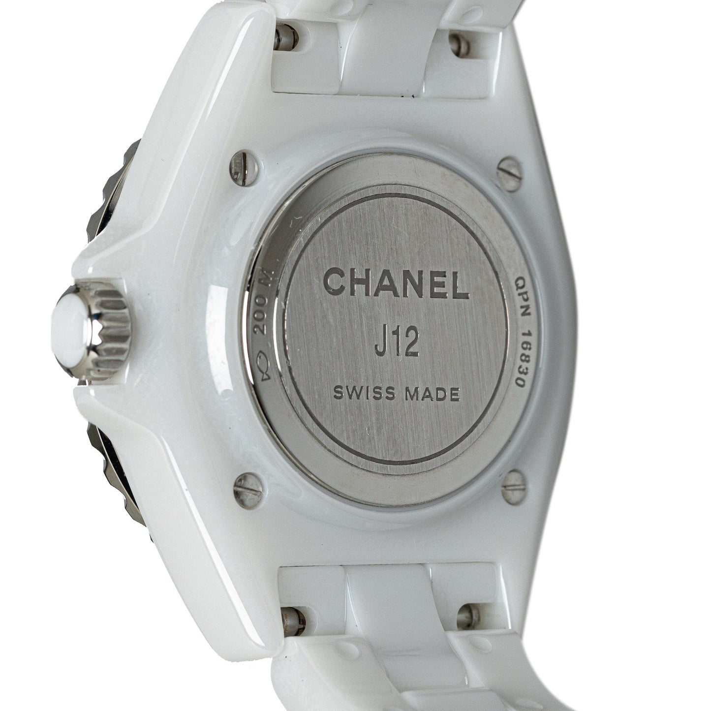 Chanel J12 Watch White