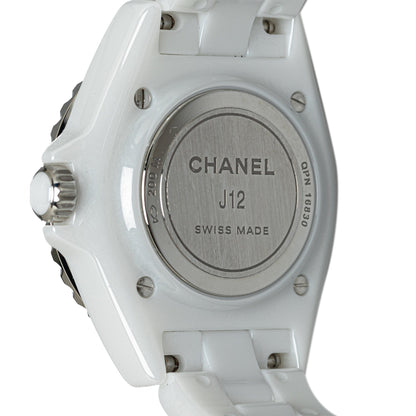 Chanel J12 Watch White