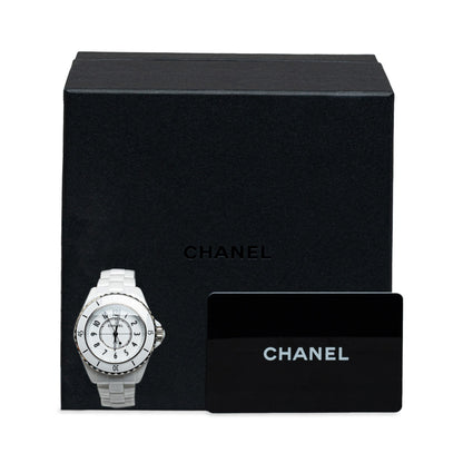 Chanel J12 Watch White