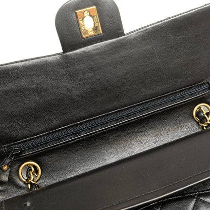 Chanel Medium Classic Lambskin Double Flap Black