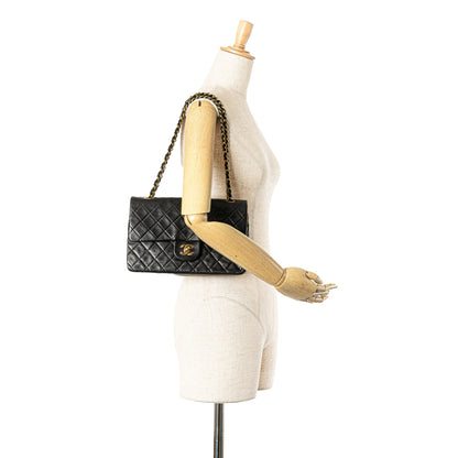 Chanel Medium Classic Lambskin Double Flap Black