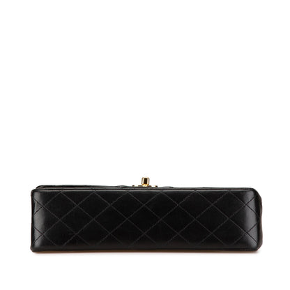 Chanel Medium Classic Lambskin Double Flap Black