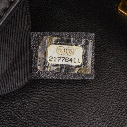 Chanel Crest-Embellished Medium Boy Bag White
