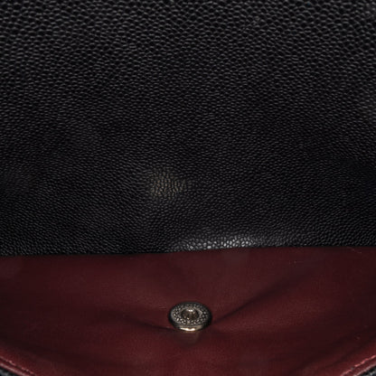 Chanel Jumbo Classic Caviar Double Flap Black