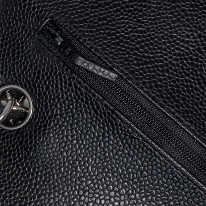 Chanel Jumbo Classic Caviar Double Flap Black