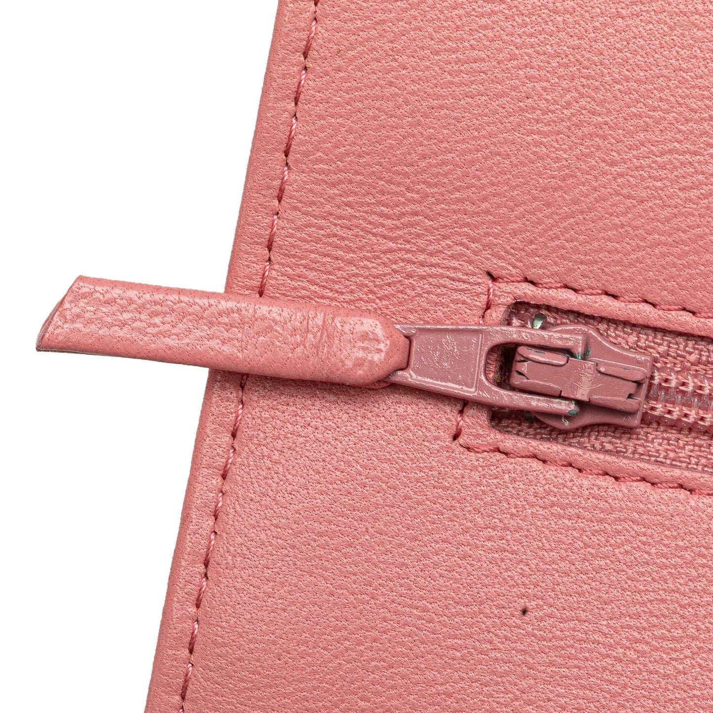 Chanel Embossed Lambskin Camellia Wallet On Chain Pink