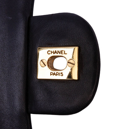 Chanel Small Classic Lambskin Double Flap Black