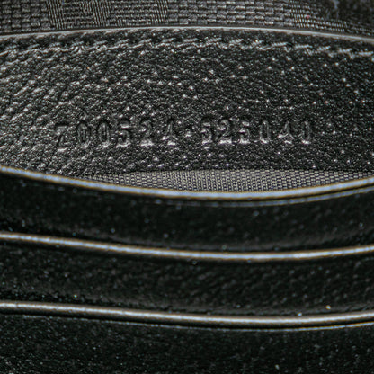 Gucci Leather Horsebit 1955 Zip Clutch Black