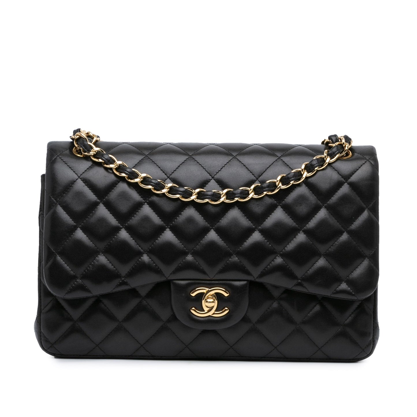 Chanel Jumbo Classic Lambskin Double Flap Black