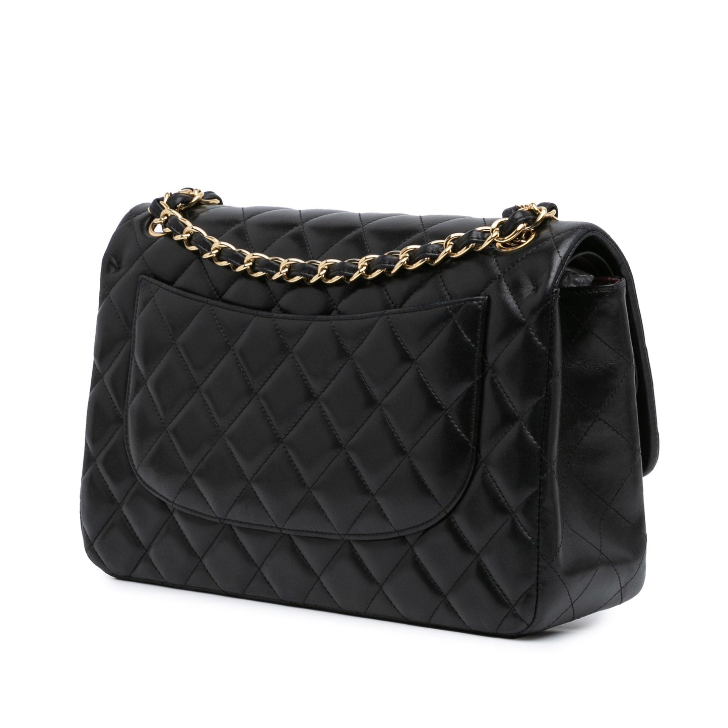 Chanel Jumbo Classic Lambskin Double Flap Black