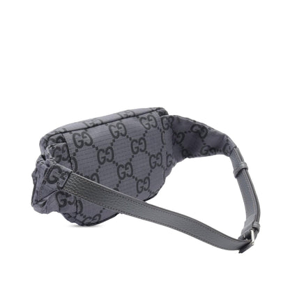 Gucci GG Nylon Ripstop Belt Bag Gray