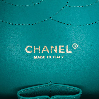 Chanel Jumbo Classic Lambskin Double Flap Blue