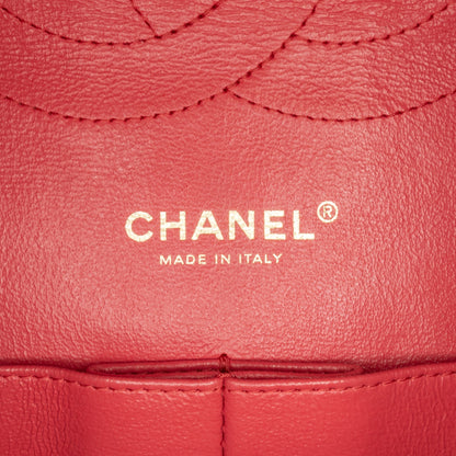 Chanel Jumbo Classic Lambskin Double Flap Red