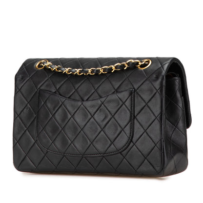 Chanel Medium Classic Lambskin Double Flap Black