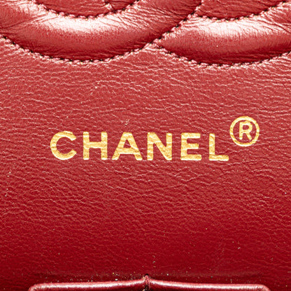 Chanel Medium Classic Lambskin Double Flap Black