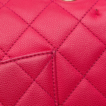 Chanel Reissue 2.55 Quilted Caviar Double Flap 226 Pink