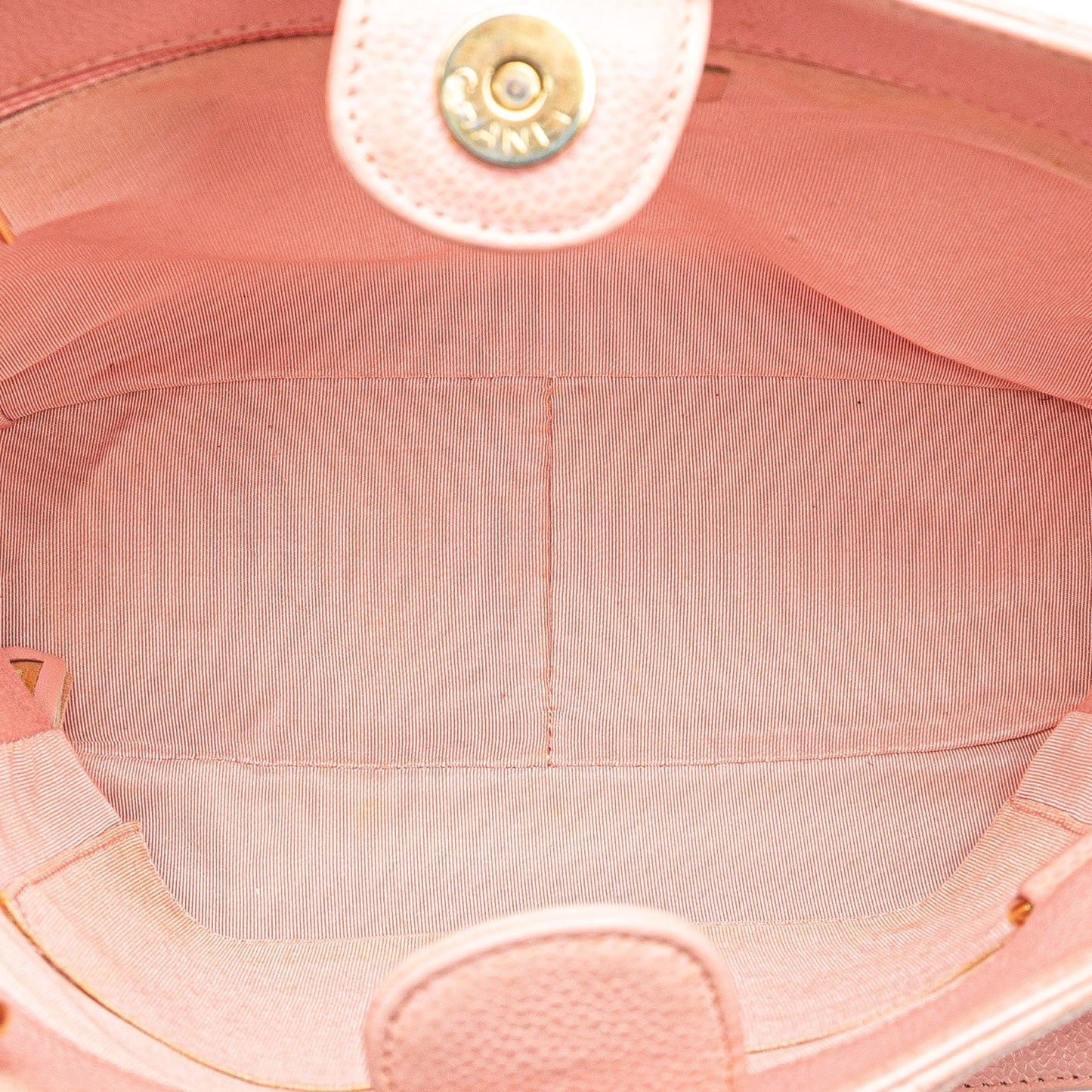 Chanel Caviar Petite Shopping Tote Pink
