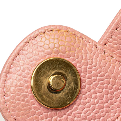 Chanel Caviar Petite Shopping Tote Pink
