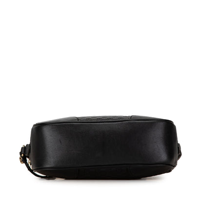 Gucci Microguccissima Bree Crossbody Black