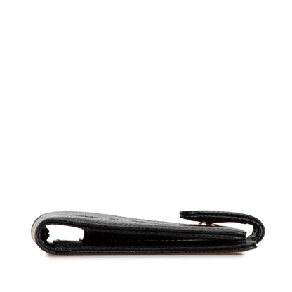 Chanel Mini Caviar Agenda Cover Black