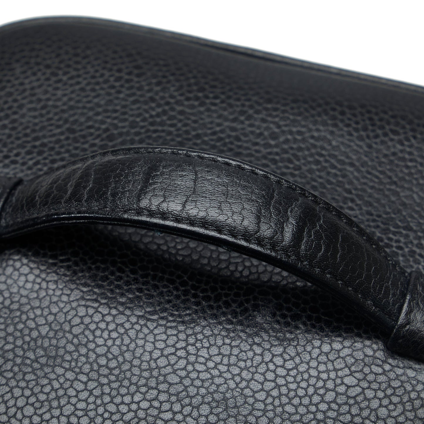 Chanel CC Caviar Vanity Bag Black