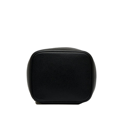 Chanel CC Caviar Vanity Bag Black
