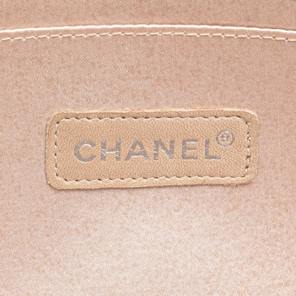 Chanel Medium New Travel Line Nylon Single Flap Brown