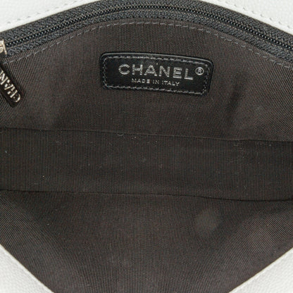 Chanel Small Quilted Caviar My Everything Flap White