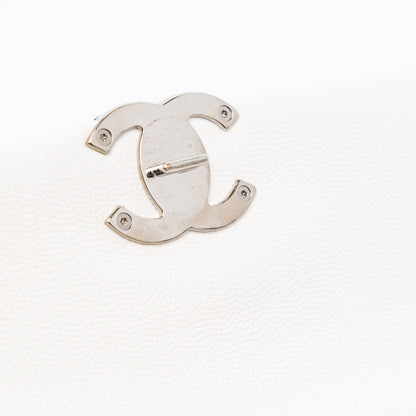 Chanel Small Quilted Caviar My Everything Flap White