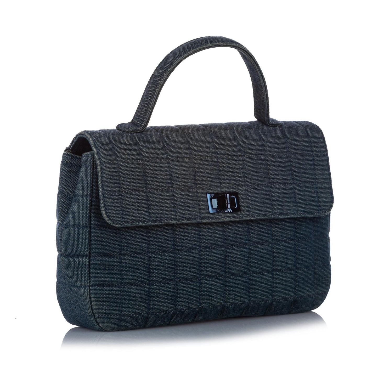 Chanel Denim choco Bar quilted Handbag NW5321