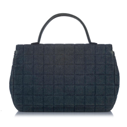 Chanel Denim choco Bar quilted Handbag NW5321